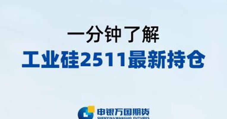 9月29日工业硅跌超4%，一分钟了解工业硅2511最新持仓