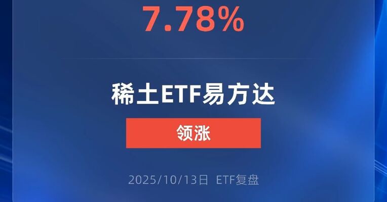 稀土ETF易方达涨近8%