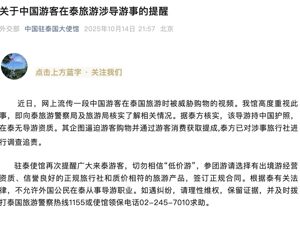 中国游客在泰国旅游被威胁“让你回不了国”！驻泰使馆通报：导游持中国护照，在泰无导游资质