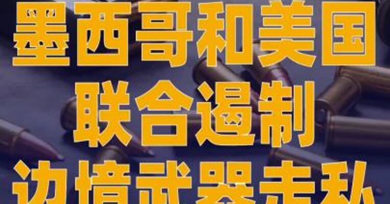 墨西哥和美国联合遏制 边境武器走私