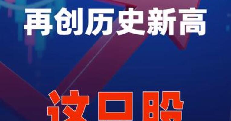 道指再创历史新高，这只股大涨146%