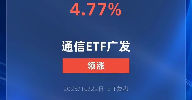 通信ETF广发涨超4%
