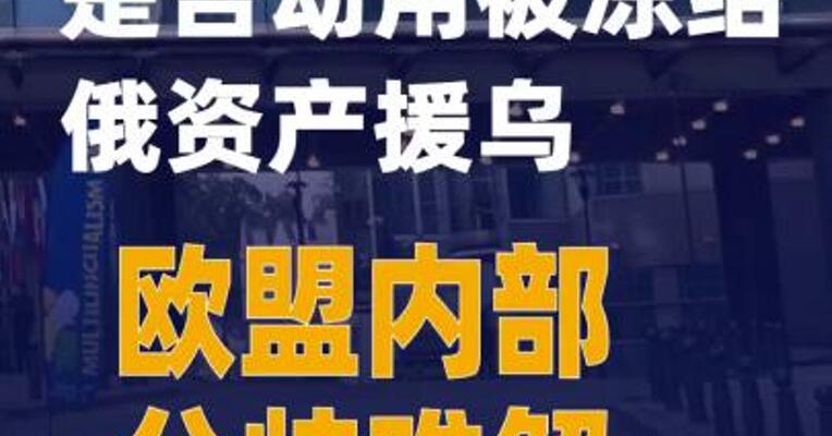 是否动用被冻结俄资产援乌 欧盟内部分歧难解