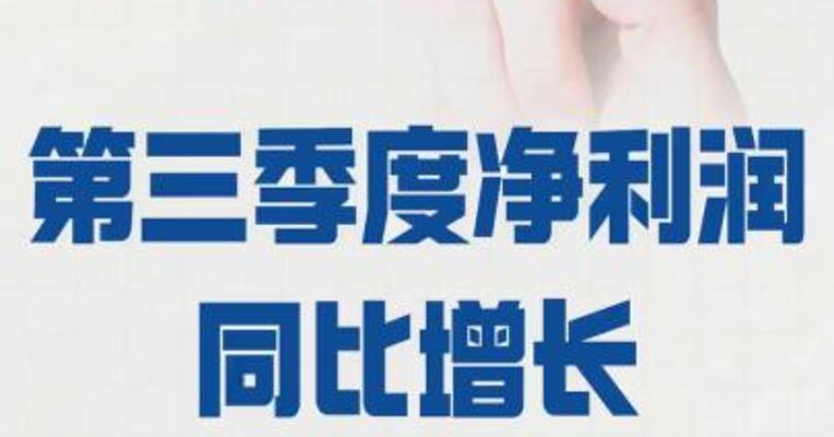 三川智慧： 第三季度净利润同比增长 268.99%