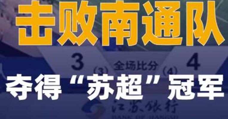 泰州队击败南通队 夺得“苏超”冠军