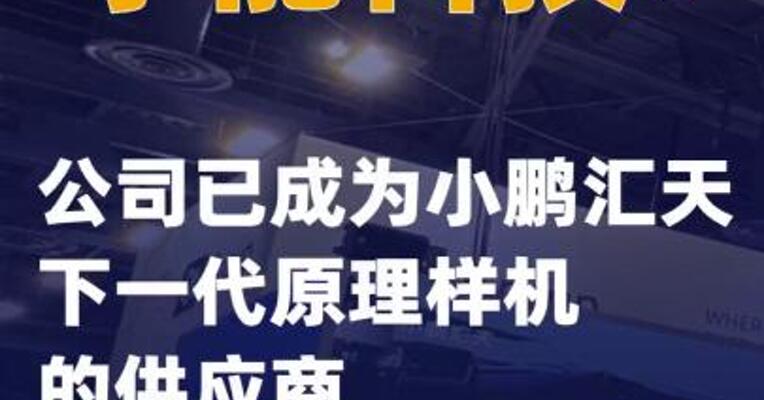 孚能科技：公司已成为小鹏汇天下一代原理样机的供应商