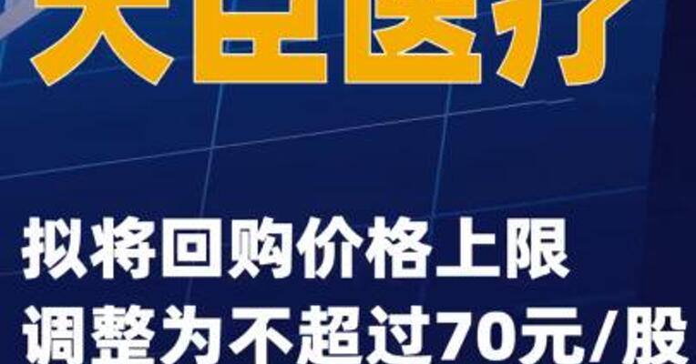 天臣医疗：拟将回购价格上限调整为不超过70元/股