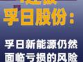 4連板孚日股份：孚日新能源仍然面臨虧損的風(fēng)險(xiǎn)