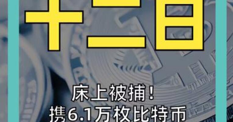 床上被捕！ 携6.1万枚比特币潜逃英国， 钱志敏被判11年8个月