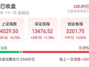 沪指创十年新高！A股三大指数集体收涨，这一板块大爆发，近30股涨停