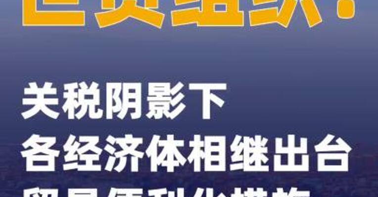世贸组织：关税阴影下各经济体相继出台贸易便利化措施