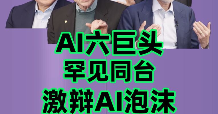 AI六巨头罕见同台，激辩AI泡沫