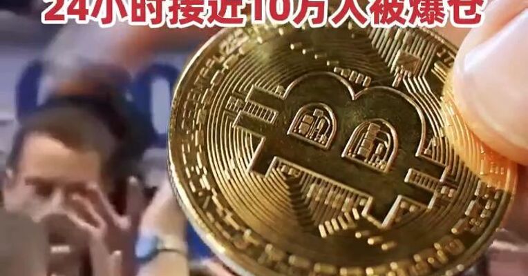 加密货币全线杀跌，比特币一度跌破95000美元，24小时接近10万人被爆仓