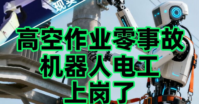 高空作业零事故，机器人电工上岗了
