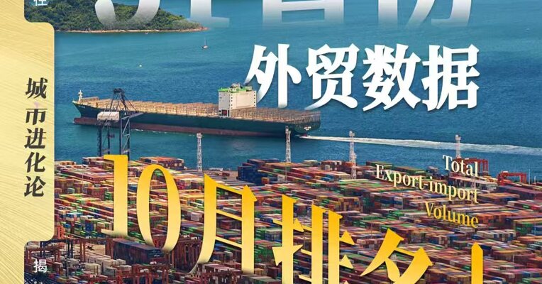 31省份外贸数据10月排名