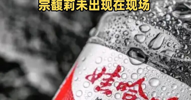 娃哈哈集团宣布今年营收增长了5个亿  娃哈哈总经理许思敏代表集团发言 宗馥莉未出现在现场