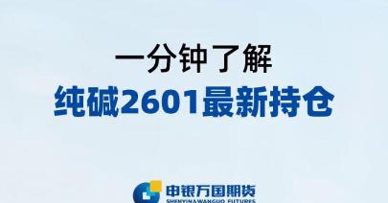 一分钟了解纯碱2601最新持仓