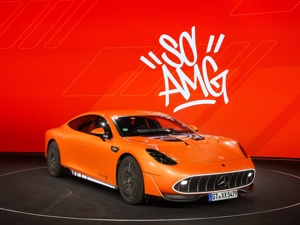 车展速递丨奔驰AMG GT XX概念车中国首秀 轴向磁通电机等新技术明年量产