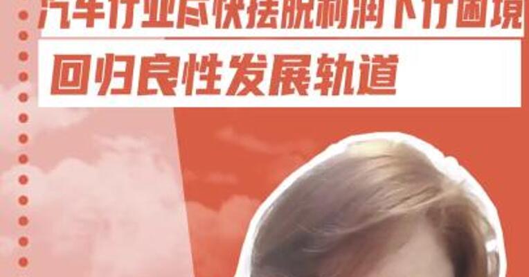 中汽协付炳锋呼吁： 汽车行业尽快摆脱利润下行困境 回归良性发展轨道