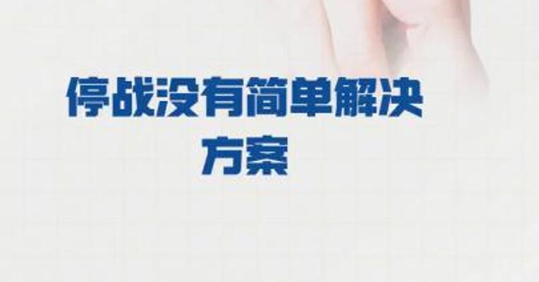 泽连斯基： 停战没有简单解决方案