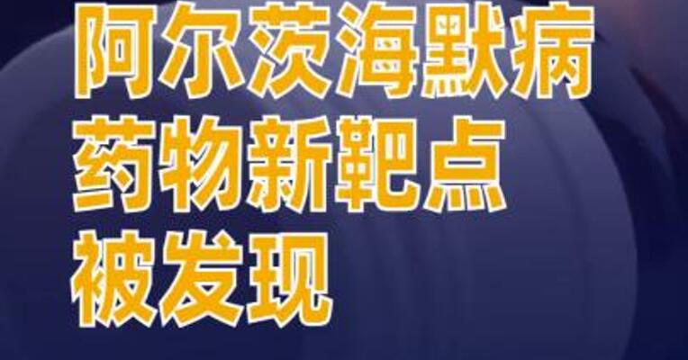 新研究找到开发阿尔茨海默病药物的新靶点