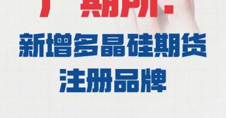 广期所： 新增多晶硅期货注册品牌