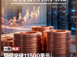 贸易巨头引爆铜争夺战；白宫发布2025《国家安全战略》报告；反击谷歌，OpenAI下周紧急发布GPT-5.2；SpaceX冲击8000亿美元估值 | 一周国际财经