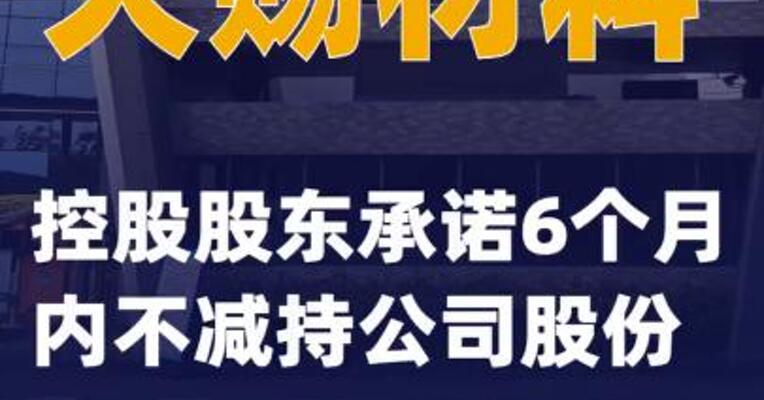 天赐材料：控股股东承诺6个月内不减持公司股份