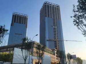 西安地标“双子塔”荒芜十年，7.48亿起拍