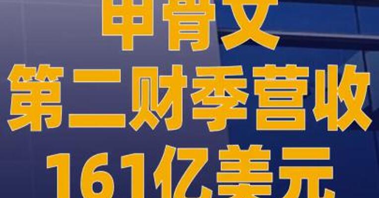 甲骨文第二财季营收 161亿美元