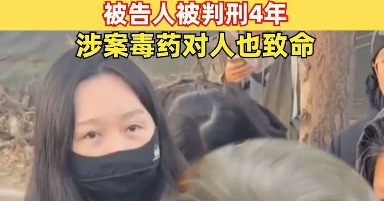 北京宠物犬中毒刑事公诉案一审 ：被告人被判刑4年