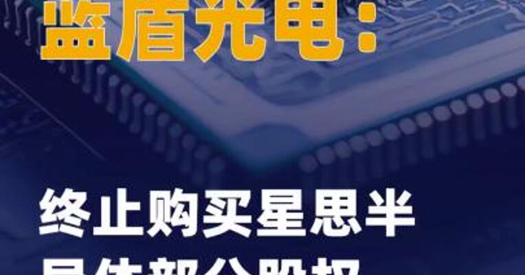 蓝盾光电：终止购买星思半导体 部分股权
