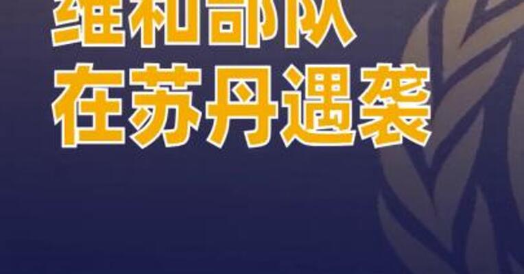 联合国维和部队在苏丹遇袭 6人死亡