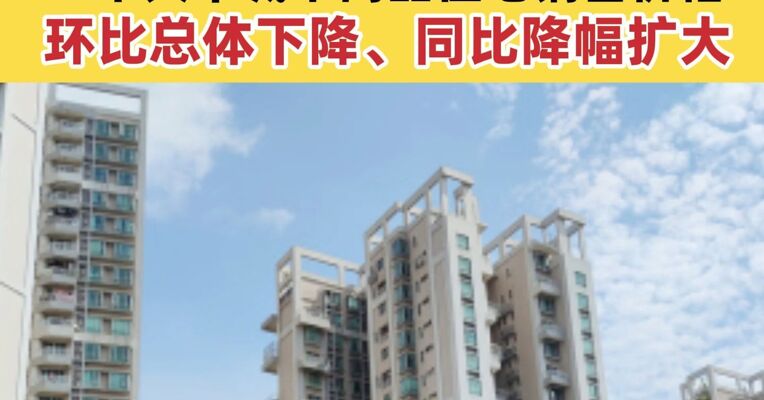 国家统计局发布 70城最新房价数据出炉 70个大中城市商品住宅销售价格环比总体下降、同比降幅扩大
