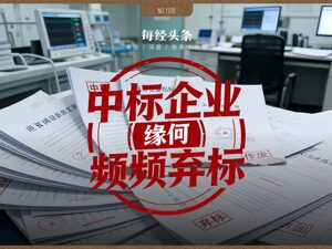 中标企业频频弃标 大型医疗设备采购有何难言之隐？