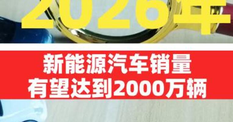 2026年新能源汽车销量有望达到2000万辆