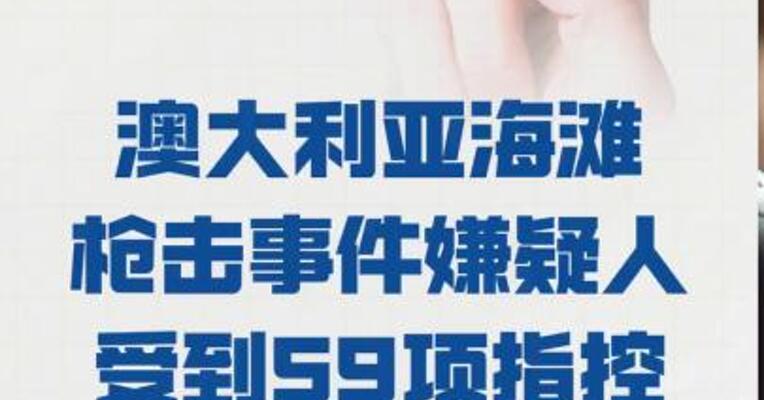 澳大利亚 海滩枪击事件嫌疑人 受到59项指控