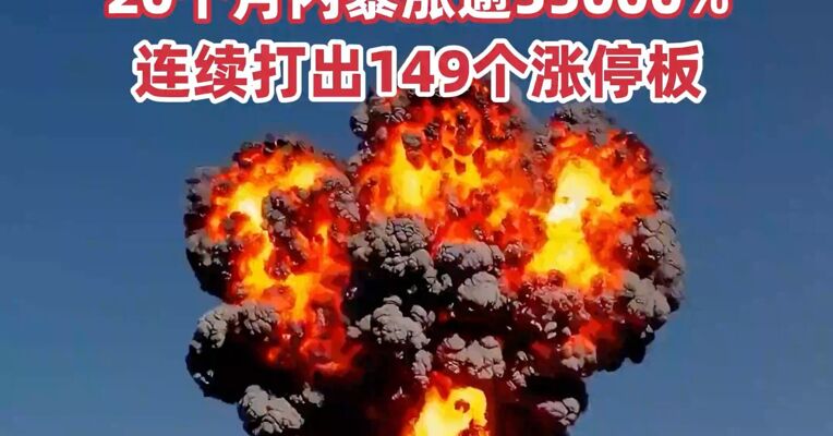 印度本土半导体概念股#RRP半导体，20个月内暴涨逾55000%，连续打出149个涨停板
