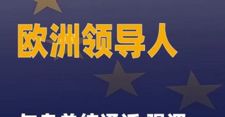 欧洲领导人与乌总统通话 强调 对乌支持