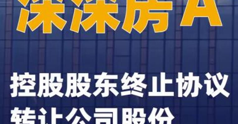 深深房Ａ：控股股东终止协议转让公司股份
