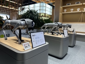 现场｜宇树全国首家线下门店今日在京东Mall开业 王府井门店也在筹备中