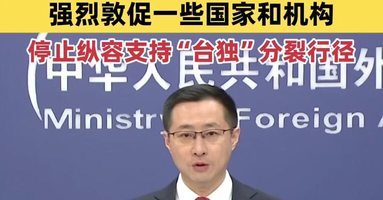 外交部：日本等几个国家和机构对中国军演说三道四十分虚伪