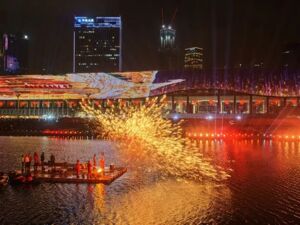 四川天府新区多彩活动迎接新年