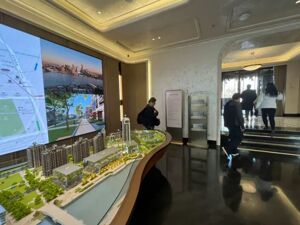 均价11.65万元/m²，上海江景楼盘低姿态入市，认筹金50万元！购房者：再等等