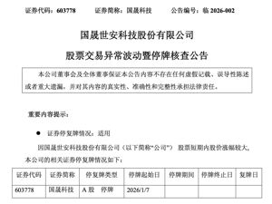 又涨停！5倍牛股，停牌核查！