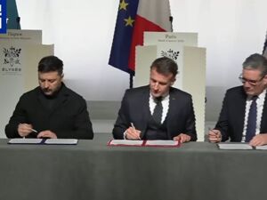 法英乌签署意向声明！欧洲两国表态：不会向乌派兵！乌军：打击俄军火库