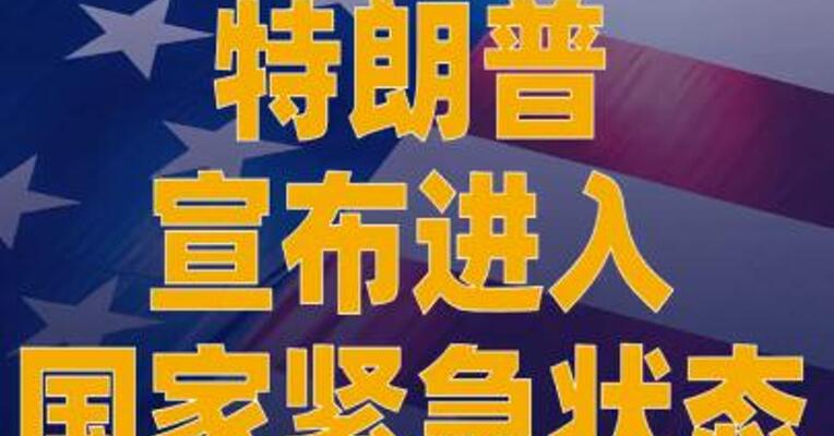 特朗普宣布进入国家紧急状态