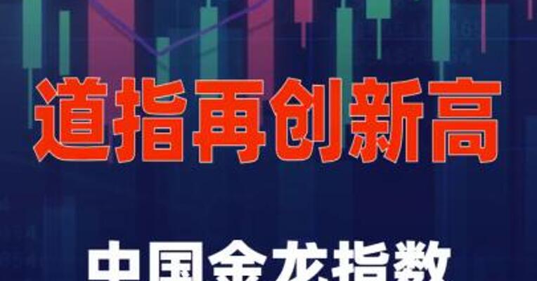 道指再创新高，中国金龙指数涨超4%