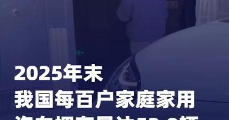 国家统计局：2025年末我国每百户家庭家用汽车拥有量达52.9辆