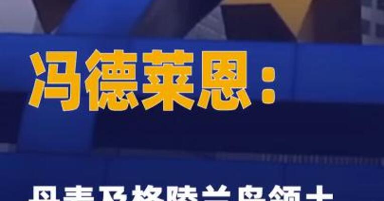 冯德莱恩：丹麦及格陵兰岛 领土主权和完整不容谈判